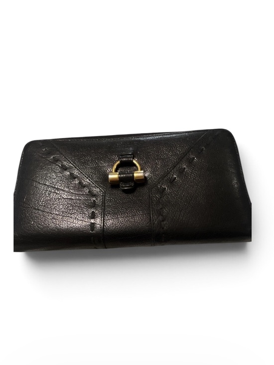 Yves Saint Laurent Handbags - YSL vintage Classic Black Leather Wallet all inclusive EUC $1599 retail